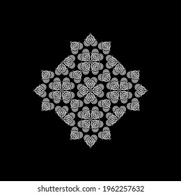Ornamental Motifs Pattern. Decoration for Interior, Exterior, Carpet, Textile, Garment, Cloth, Silk, Tile, Plastic, Paper, Wrapping, Wallpaper, Pillow, Sofa, Background, Ect. Vector Illustration