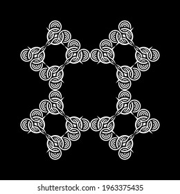 Ornamental Motifs Pattern. Decoration for Interior, Exterior, Carpet, Textile, Garment, Cloth, Silk, Tile, Plastic, Paper, Wrapping, Wallpaper, Pillow, Sofa, Background, Ect. Vector Illustration