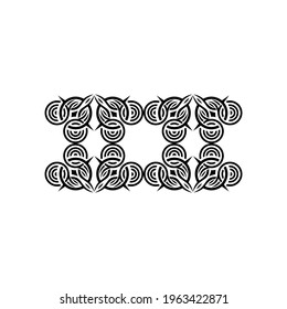 Ornamental Motifs Pattern. Decoration for Interior, Exterior, Carpet, Textile, Garment, Cloth, Silk, Tile, Plastic, Paper, Wrapping, Wallpaper, Pillow, Sofa, Background, Ect. Vector Illustration