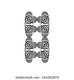 Ornamental Motifs Pattern. Decoration for Interior, Exterior, Carpet, Textile, Garment, Cloth, Silk, Tile, Plastic, Paper, Wrapping, Wallpaper, Pillow, Sofa, Background, Ect. Vector Illustration