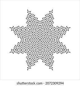 Ornamental Motifs Pattern. Decoration for Interior, Exterior, Carpet, Textile, Garment, Cloth, Silk, Tile, Plastic, Paper, Wrapping, Wallpaper, Pillow, Sofa, Background, Ect. Vector Illustration