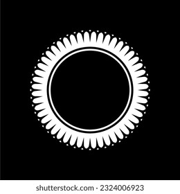 Ornamental Motive Pattern, Artistic Circle-Shaped, Modern Contemporary Mandala, for Decoration, Background, Decoration or Graphic Design Element. Vector Illustration
