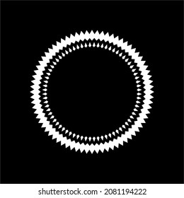 Ornamental Motive Pattern Circle-Shaped. Decoration for Interior, Exterior, Carpet, Textile, Garment, Cloth, Silk, Tile, Plastic, Paper, Wrapping, Wallpaper, Pillow, Sofa, Background, Ect. Vector 