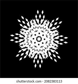 Ornamental Motive Pattern Circle-Shaped. Decoration for Interior, Exterior, Carpet, Textile, Garment, Cloth, Silk, Tile, Plastic, Paper, Wrapping, Wallpaper, Pillow, Sofa, Henna, Background, Ect