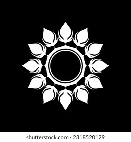 Ornamental Motive Pattern Circle-Shaped. Decoration for Interior, Exterior, Carpet, Textile, Garment, Cloth, Silk, Tile, Plastic, Paper, Wrapping, Wallpaper, Pillow, Sofa, Background, Ect. Vector 