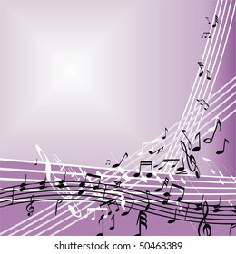 Ornamental music background