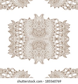 Ornamental paisley bandanna. original design suitable for carpet, pillow, scarf, cushion.. 