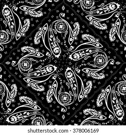 Patrón de paisajes ornamentales, de fondo sin soldadura, para papel pintado, envoltura, textil