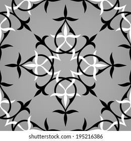 Ornamental pattern. Arabic seamless background. 