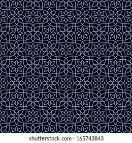 Ornamental pattern. Arabic seamless pattern.  Moroccan background.