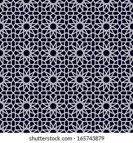 Ornamental pattern. Arabic seamless pattern.  Moroccan background.