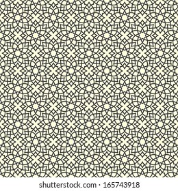 Ornamental pattern. Arabic seamless pattern.  Moroccan background.