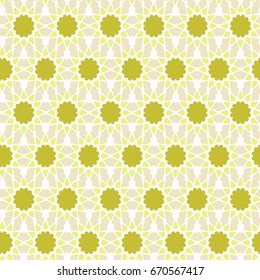 Ornamental pattern. Arabic seamless pattern. Moroccan background.