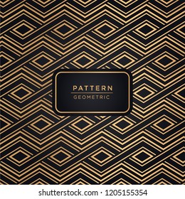 ornamental pattern background in gold color