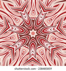 Ornamental pattern, background with many details. Oriental colorful traditional ornament. Vector illustration.