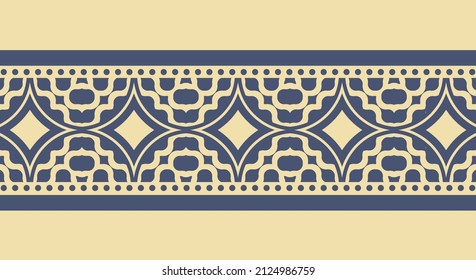 ornamental pattern border Design Template