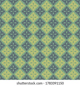Ornamental pattern. Pattern can be used for wallpaper, cover fills, web page background, surface textures. Vector linen texture.