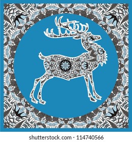 Ornamental pattern for deer