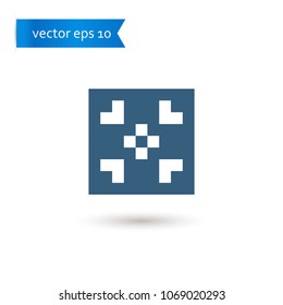 ornamental pattern. ornamental pattern icon. sign design. Vector EPS 10.