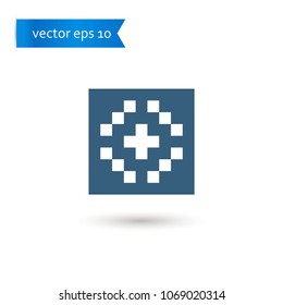 ornamental pattern. ornamental pattern icon. sign design. Vector EPS 10.