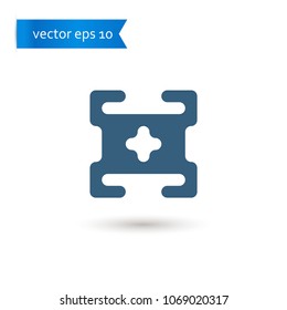 ornamental pattern. ornamental pattern icon. sign design. Vector EPS 10.