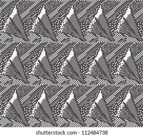 Ornamental pattern for knitting and embroidery