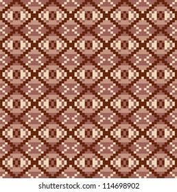 Ornamental pattern for knitting and embroidery