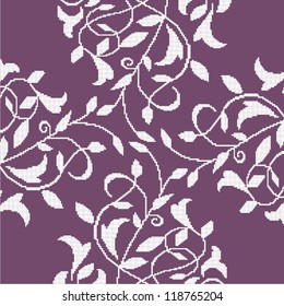 Ornamental pattern for knitting and embroidery