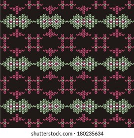 Ornamental pattern for knitting and embroidery 