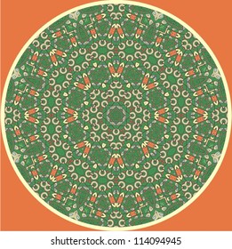 Ornamental pattern for paisley