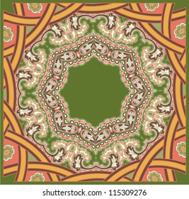 Ornamental pattern for paisley