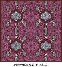 Ornamental pattern for paisley