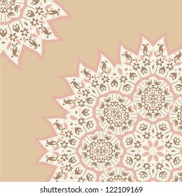 Ornamental  pattern for paisley. Vector illustration.