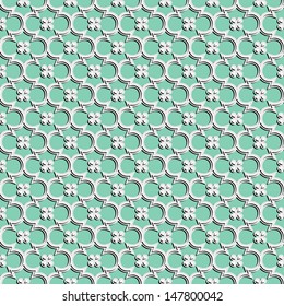 Ornamental pattern. Seamless Moroccan background.