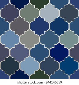 Ornamental pattern. Seamless Moroccan background.