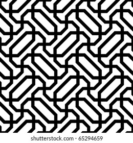 Ornamental pattern. Seamless Moroccan background.