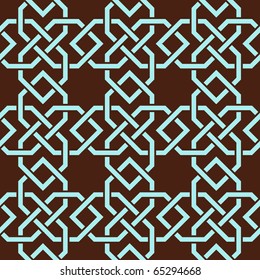 Ornamental pattern. Seamless Moroccan background.