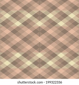Ornamental pattern tartan can be used for wallpaper, pattern fills, web page background,surface textures. Vector illustration.