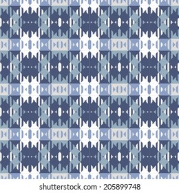 Ornamental pattern tartan can be used for wallpaper, pattern fills, web page background,surface textures. Vector illustration.