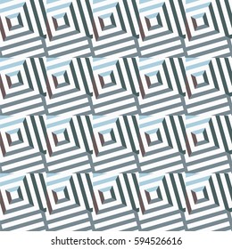  Ornamental pattern tartan can be used for wallpaper, geometric ornament  fills, web page background, surface textures, fabric. Vector illustration.