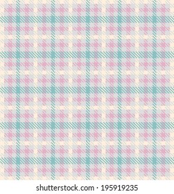 Ornamental pattern tartan. Vector illustration.