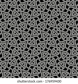 Ornamental pattern. Traditional Arabic seamless ornament.