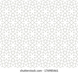 Ornamental Pattern. Traditional Arabic Seamless Ornament.