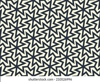 Ornamental pattern. Traditional Arabic seamless ornament.