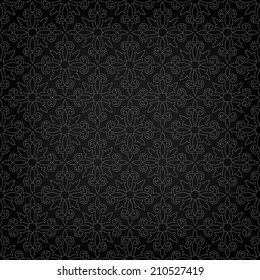Ornamental pattern. Traditional Arabic seamless ornament.