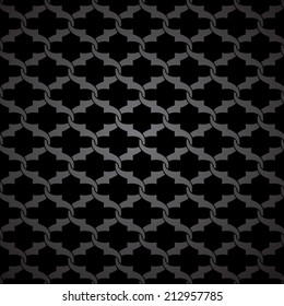 Ornamental pattern. Traditional Arabic seamless ornament.