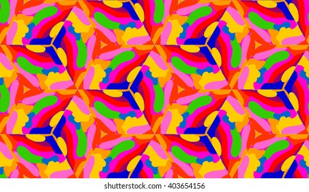 Ornamental pattern. Traditional Arabic seamless ornament.