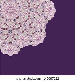Ornamental  pattern. Vector illustration.