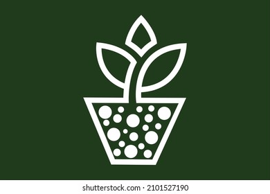 ornamental plants in pots logo 