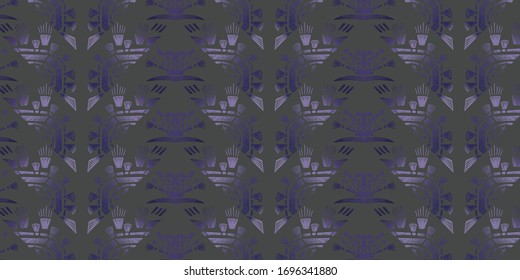 Patrón de impresión ornamental. Textura decorativa para el diseño de la superficie. Ornamento vector filigrí.